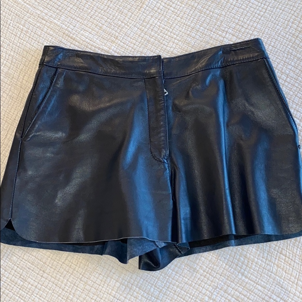 Leather Shorts